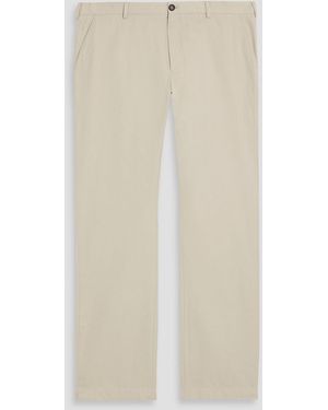 dunhill Slim-Fit Cotton-Twill Chinos - Natural