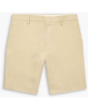 Paul Smith Straight-Leg Linen Shorts - Natural