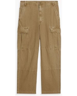 Alex Mill Cotton-Canvas Cargo Trousers - Natural