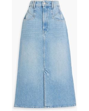 Isabel Marant Dipoma Denim Midi Skirt - Blue