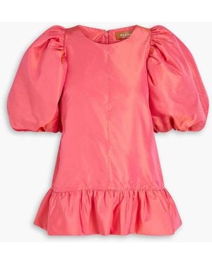 Rejina Pyo Alara Iridescent Taffeta Blouse - Pink