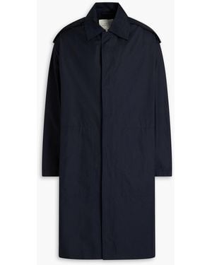 Studio Nicholson Marques Cotton-blend Twill Coat - Blue