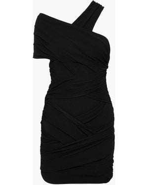 パーティードレス ALEXANDRE VAUTHIER 231DR1271 1703223 MAJESTIC B Dresses Crystal-embellished jersey minidress in metallic - Alexandre