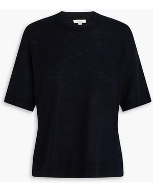 Vince Wool-jersey T-shirt - Black