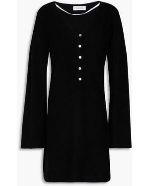 NAADAM Minikleid aus kaschmir - Schwarz