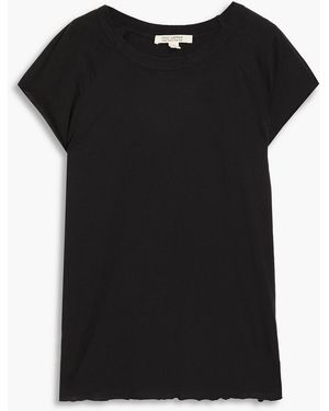 Nili Lotan Supima® Cotton-jersey T-shirt - Black