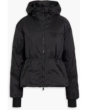Erin Snow Ledo Quilted Hooded Ski Jacket - Black