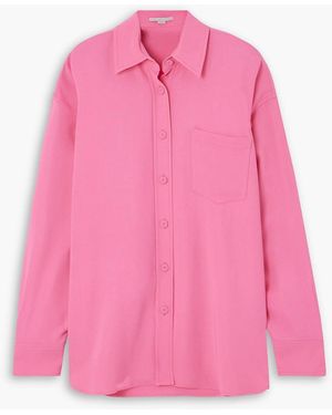 Stella McCartney Oversized Crepe Shirt - Pink