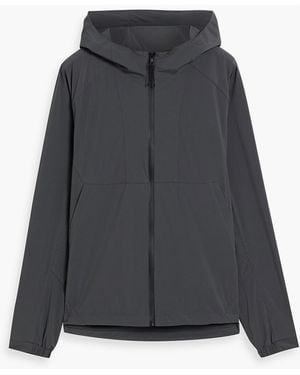 Orlebar Brown Boitel Perforated Shell Track Jacket - Black