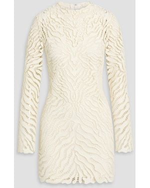 Jonathan Simkhai Corded Lace Mini Dress - Natural