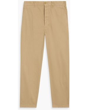 Alex Mill Cotton-blend Twill Chinos - Natural