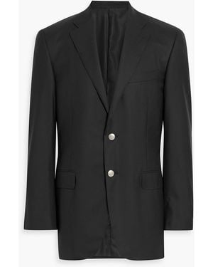 Canali Wool Blazer - Black