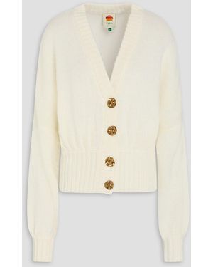 FARM Rio Knitted Cardigan - Natural