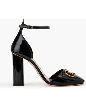 Dior C'Est Dior Patent-Leather Pumps - White