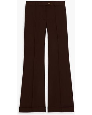 Acne Studios Grain De Poudre Flared Pants - Brown