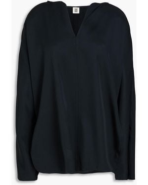 By Malene Birger Calias Twill Top - Black