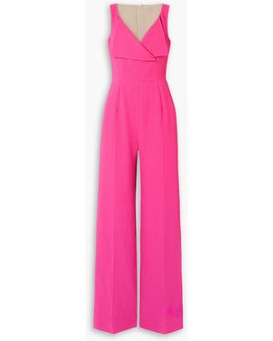 Emilia Wickstead Antica Crepe Jumpsuit - Pink