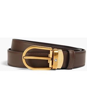 Montblanc Gürtel aus leder - Weiß