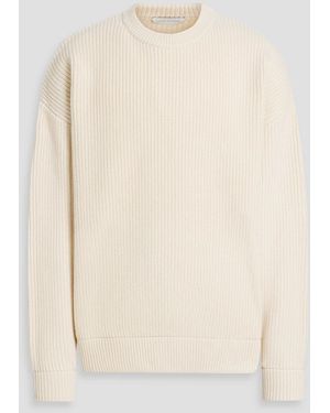 John Elliott Ribbed Wool Sweater - White