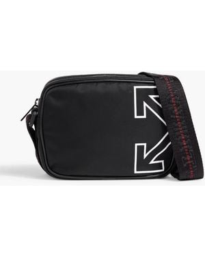 Off-White c/o Virgil Abloh Heritage Printed Shell Messenger Bag - Black
