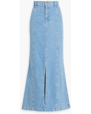 10 Crosby Derek Lam Denim Maxi Skirt - Blue
