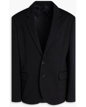 Missoni Crochet-Knit Wool-Blend Blazer - Black