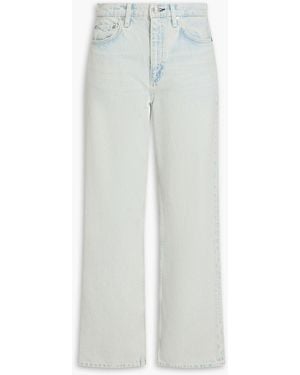 Rag & Bone Shea High-Rise Straight-Leg Jeans - White