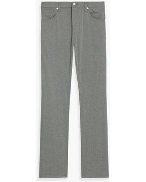 FRAME Modern Straight Twill Pants - Gray