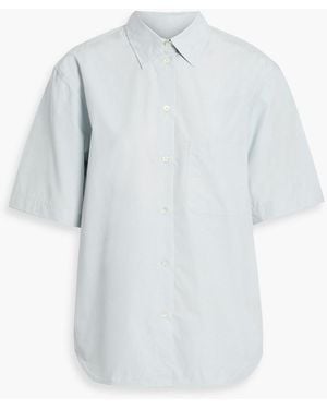 TOTEME Cotton-Poplin Shirt - White