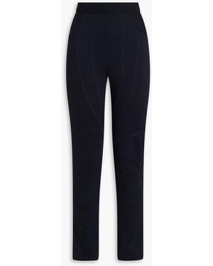 High Jersey Leggings - Blue