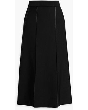 Zimmermann Stretch-knit Midi Skirt - Black