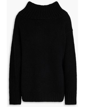Loulou de Saison Ryle Cashmere Turtleneck Jumper - Black