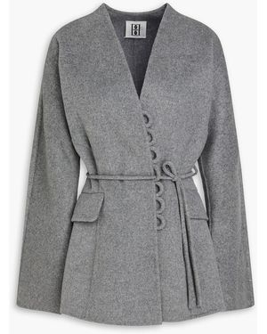 By Malene Birger Wool-Felt Blazer - Grey