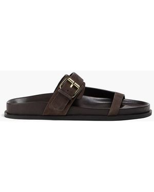 A.Emery Sandalen "prince" aus veloursleder - Weiß