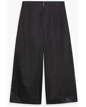 Marni Cotton Culottes - Black