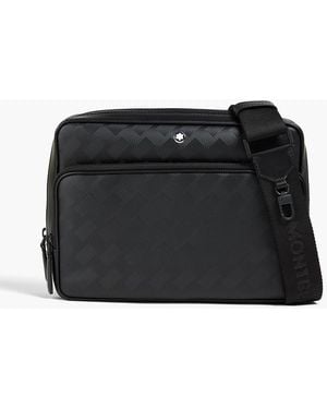 Montblanc Extreme 3.0 Smooth And Textured-Leather Messenger Bag - Black