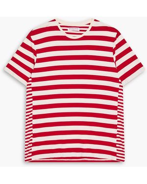 Orlebar Brown Nicolas Striped Cotton-Jersey T-Shirt - Red