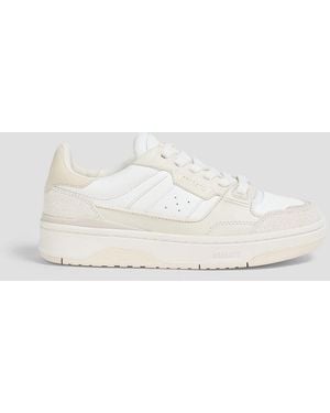 Axel Arigato Clay Leather And Suede Trainers - White
