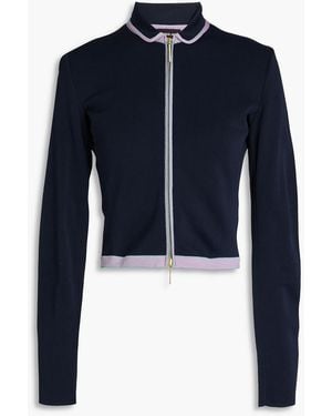 Giorgio Armani Knitted Cardigan - Blue