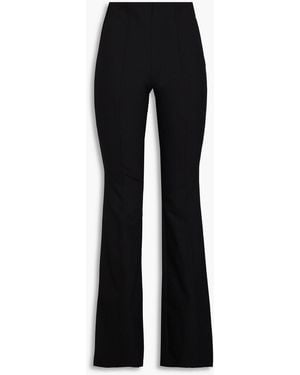 Rag & Bone Simone Stretch-cotton Twill Flared Trousers - Black