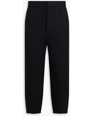Jil Sander Wool-Blend Trousers - Black