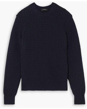 Theory Pullover aus einer baumwollmischung - Blau