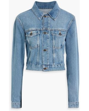 FRAME The Off Duty Denim Jacket - Blue