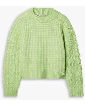 Lafayette 148 New York Cashmere Sweater - Green
