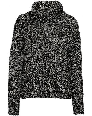 Rag & Bone Sandra Metallic Wool-Blend Sweater - Black