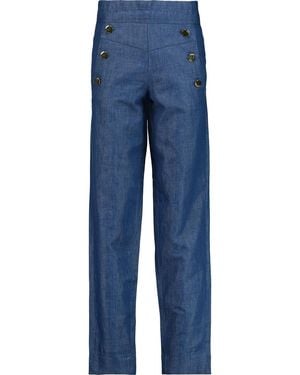 Co. High-Rise Tapered Jeans - Blue