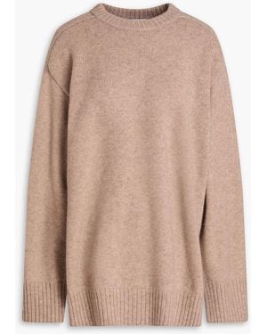 Loulou Studio Safi Wool And Cashmere-blend Jumper - Natural