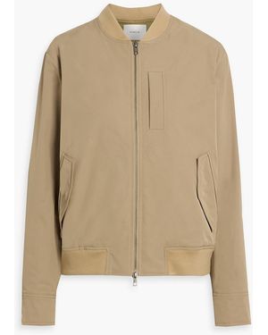 Vince Shell Bomber Jacket - Natural