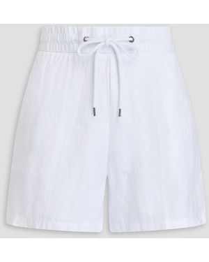 James Perse Linen Shorts - Blue