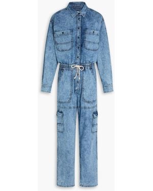 Isabel Marant Veado Denim Jumpsuit - Blue